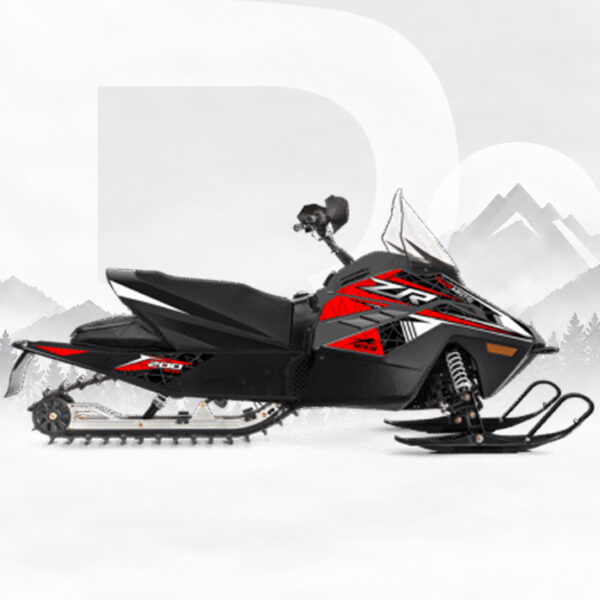 Arctic Cat ZR 200, červená