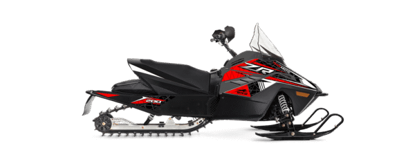 Arctic Cat ZR 200, červená