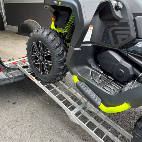 SHARK hliníkový nájazd pre ATV a motocykle, nosnosť 340 kg (1 ks)