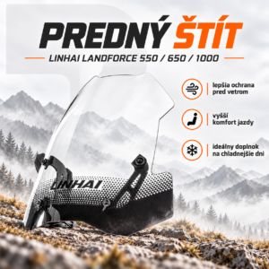 WINDSHIELD LINHAI LANDFORCE 550 / 650 / 1000