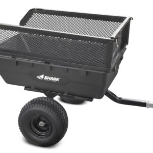 SHARK ATV TRAILER GARDEN 300 S — vozík za štvorkolku s bočnicami, čierny