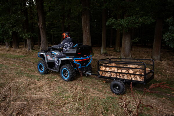 SHARK ATV TRAILER GARDEN 400 — vozík za štvorkolku, čierny
