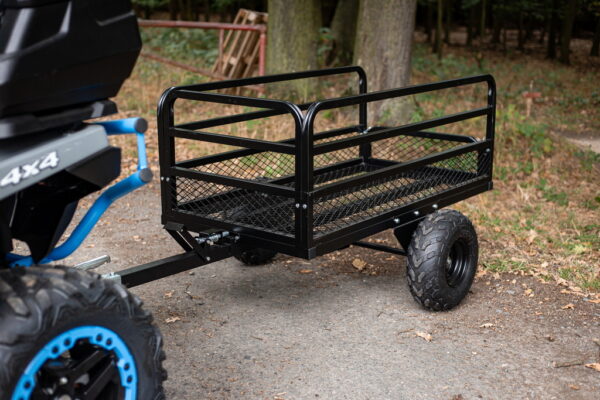 SHARK ATV TRAILER GARDEN 400 — vozík za štvorkolku, čierny