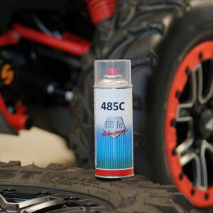 Opravný sprej na rámy Segway – červený 485C